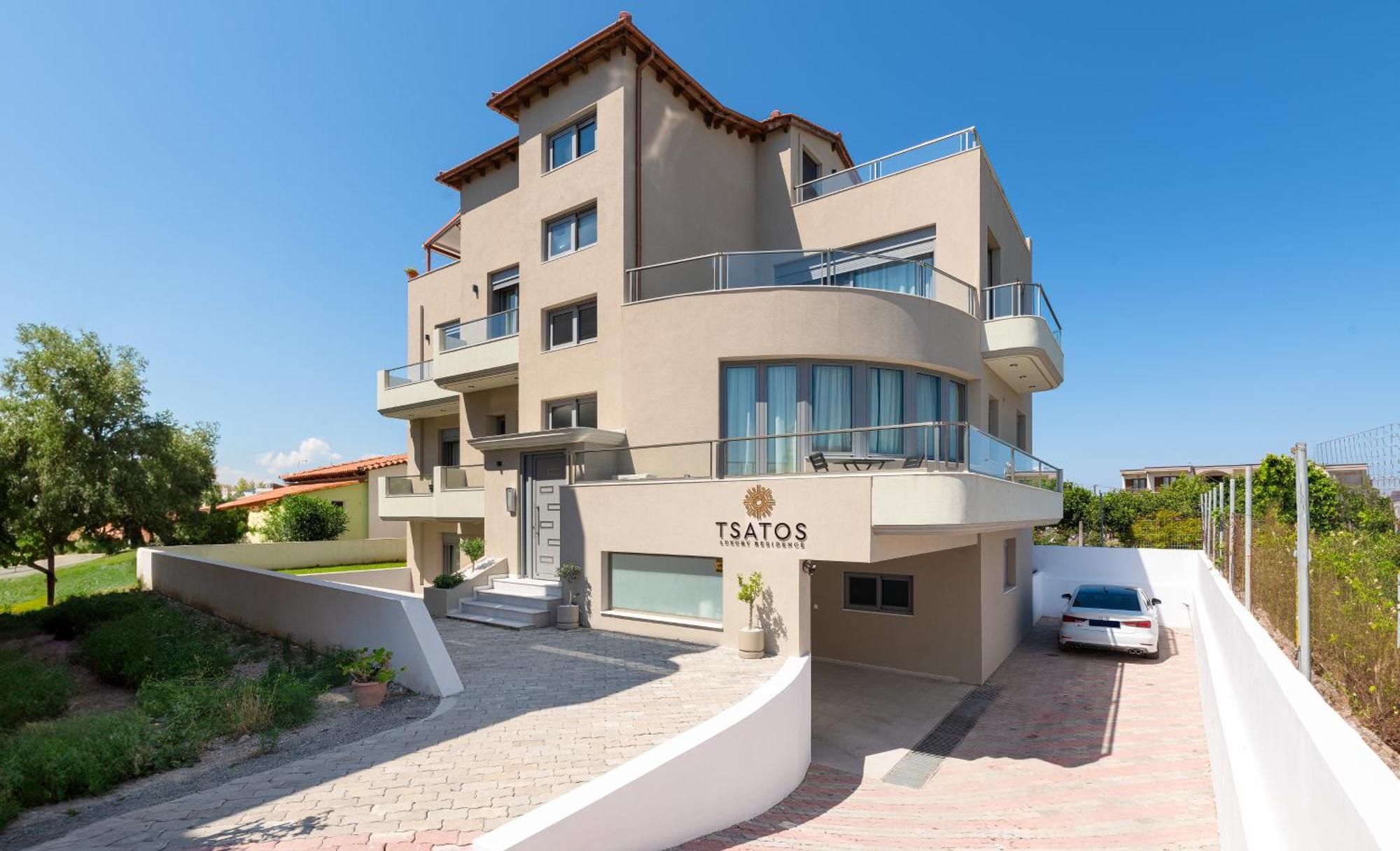 Tsatos Luxury Residence Kremastí Buitenkant foto